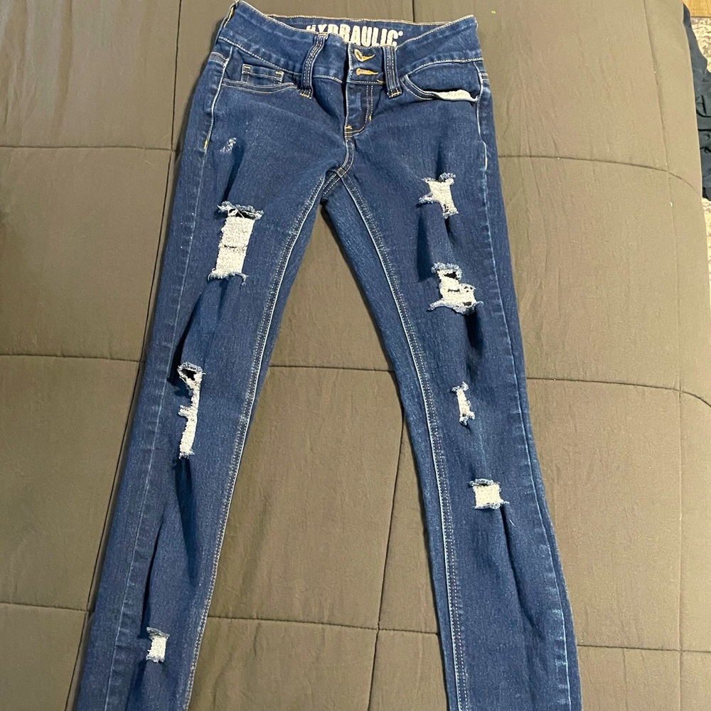 Hydraulic ripped jeans size 1/2